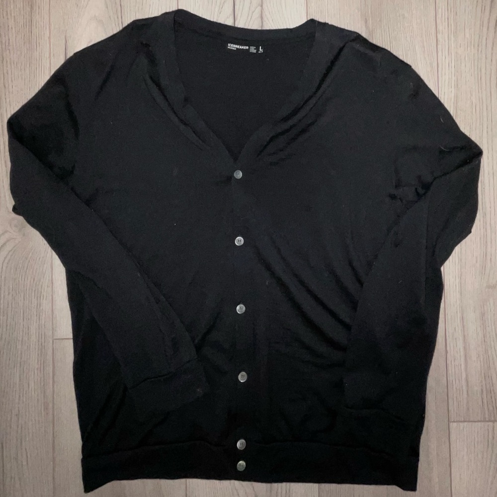 Icebreaker Merino Wool Cardigan
